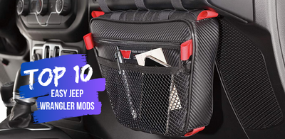 Top 10 EASY Jeep Wrangler Mods you can Install at Home