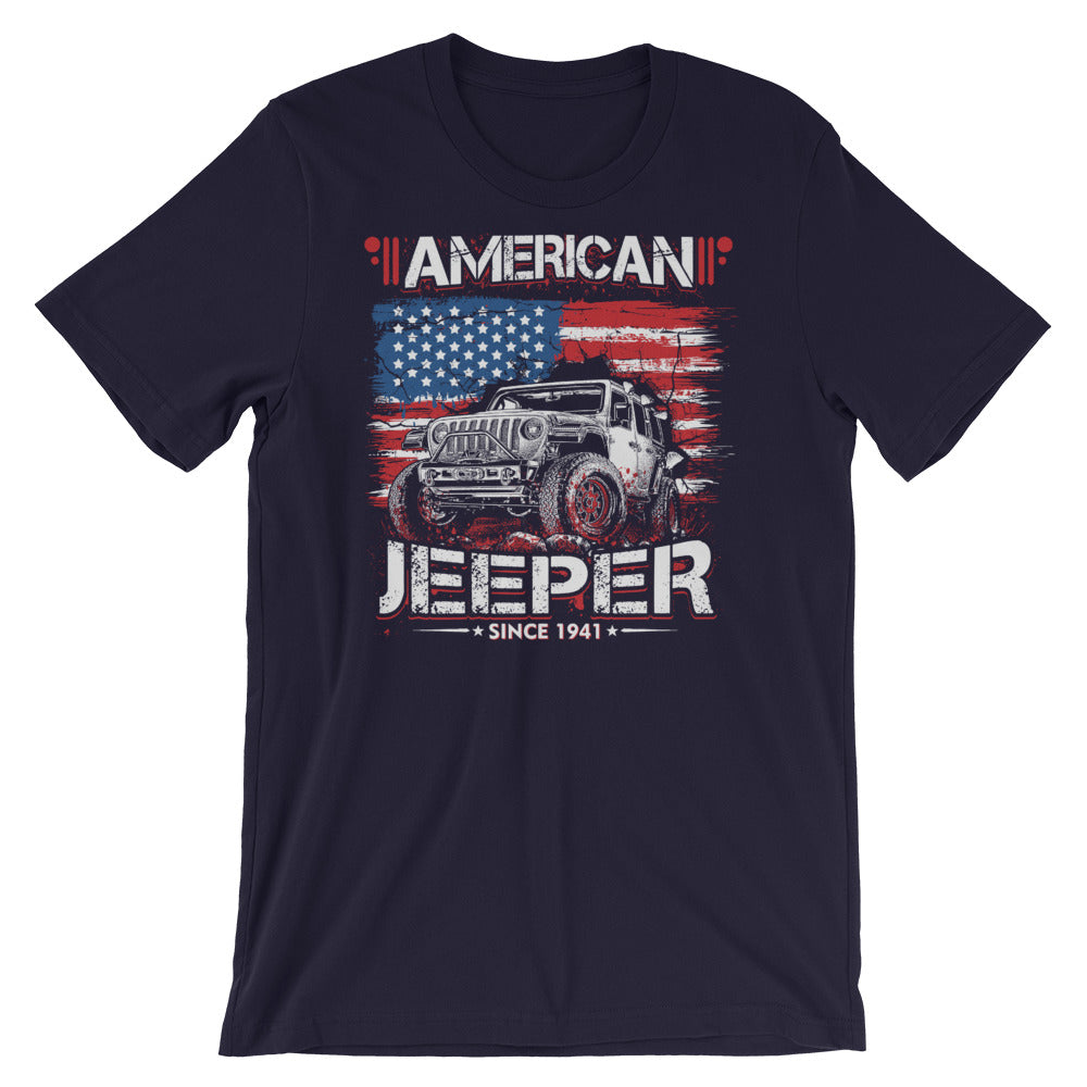 [JEEP]★24SS★Big Jeep Sleeve Printing T-Shirt Jeep Sasquatch Long Sleeve T-Shirt